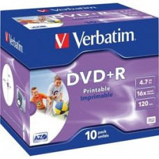 Verbatim DVD+R 4,7GB 16x bedruckbar
(2)
Gesamtnote 1,5 (gut)