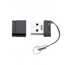 INTENSO Slim Line USB-Stick, 64 GB, 35 MB/s, Schwarz