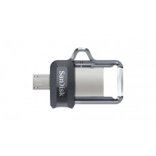 SANDISK Ultra® Dual USB-Laufwerk m3.0, Memory Stick USB Stick, 32 GB, 130 MB/s