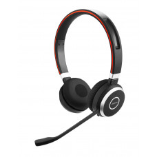 JABRA PC-HS Evolve 65 UC BT UC Stereo SW, On-ear Headset Bluetooth Schwarz