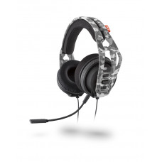 NACON RIG 400HS, Over-ear Gaming Headset Camo Grau