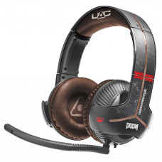 THRUSTMASTER Y-350X Doom Edition (Xbox One / PC) 7.1 , Over-ear Gaming Headset Schwarz/Rot