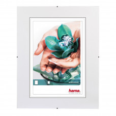 HAMA 15 x 21 cm Clip-Fix Rahmenloser Bildhalter (10 x 15 cm, Transparent)